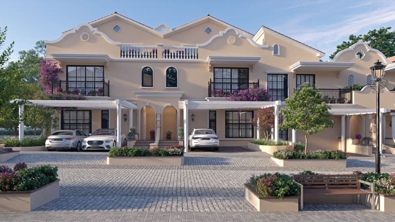 SOBHA Galera developer render from its brochure, not a photograph of the finished building